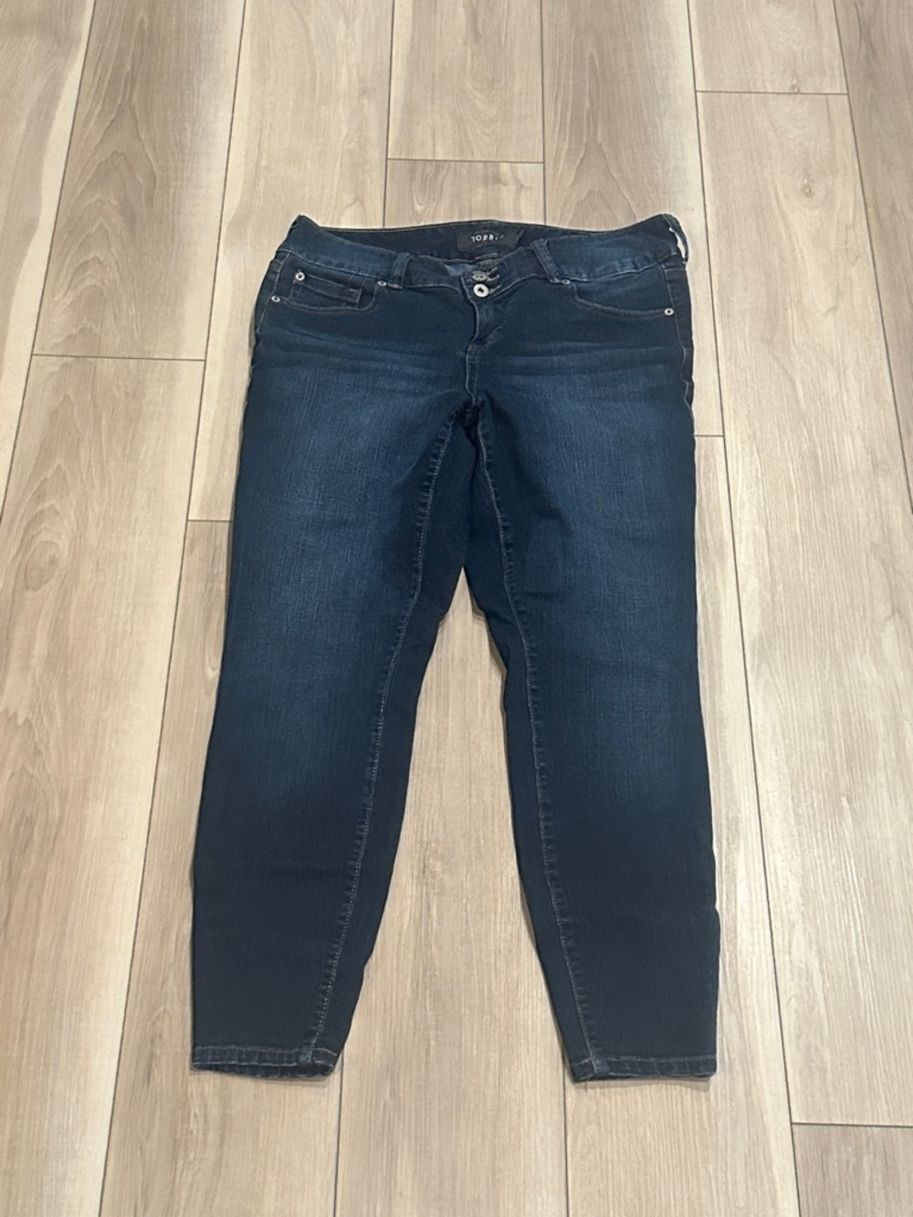 GUC Torrid Brand Dark Wash Women's Jeans - 5 Pocket Stretch Denim Size 14